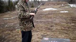 Carcano Rifle at the range 100 yards 2 [upl. by Obau]