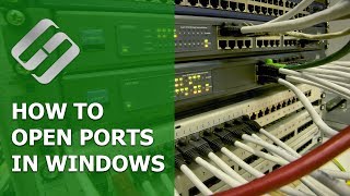 How to Open or Close Ports on PC with Windows 10 8 7 or Router 🖧🌐🔧 [upl. by Swope]