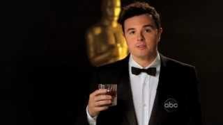 Oscars Promo Seth MacFarlane Has A Drink [upl. by Sikata265]