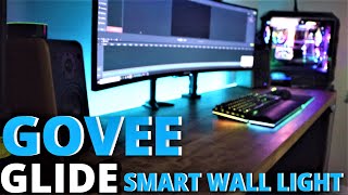 Govee Glide RGBIC Smart Wall Light Multicolor Music Sync  Gaming Streaming Alexa amp Google Home [upl. by Fatimah]