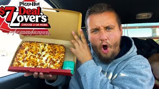 Reviewing Pizza Hut’s NEW Bacon Cheddar Cheese Sticks [upl. by Nanreh]