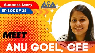 Meet Anu Goel CFE  Certified Fraud Examiner [upl. by Hoi]