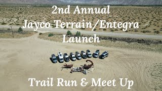 2nd Annual Jayco TerrainEntegra Launch Trail Run and Meet Up into Anza Borrego Desert State Park [upl. by Hayse]