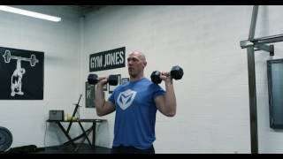 Dumbbell Overhead Press  How To [upl. by Bonine918]