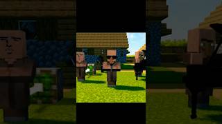 Minecraft villagers singing AMF minecraft gaming shorts taoushifgamer viralvideo [upl. by Bannister]