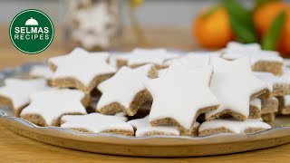 Zimtsterne  Plätzchen Rezept  Glutenfrei 🎄🍪⭐ [upl. by Nyladnar47]