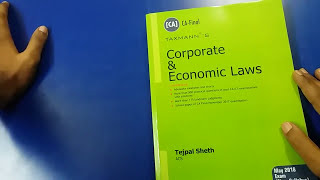 CA Final New Syllabus corporate and other economic law by Tejpal sheth Book Review [upl. by Gnaig665]