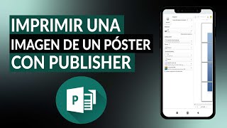 Cómo imprimir una imagen de un póster con PUBLISHER [upl. by Juanita]