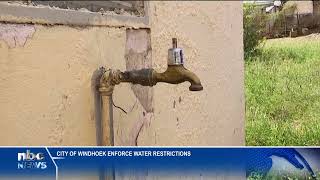 City of Windhoek sets water restrictions  nbc [upl. by Kassity]