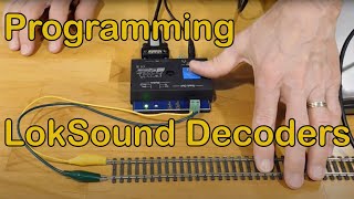 Programming LokSound Decoders 185 [upl. by Aramenta640]