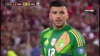 Gol de Salomón Rondón le amarga el retorno a Messi y Venezuela empata 11 con Argentina [upl. by Eniron]