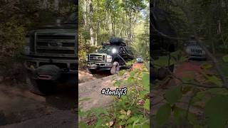 4x2 vs 4x4 uphill on a washout donlyl3 offroad overlanding [upl. by Venn617]