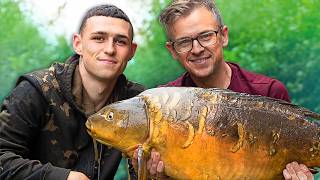 Manchester City Star Phil Foden Swaps Football For Carp Fishing With Neil Spooner  Spooners Vlog [upl. by Atinihc]