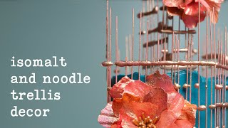 Making Isomalt and Noodle Cake Decorations [upl. by Semele]