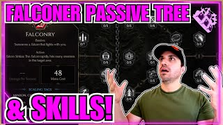 Last Epoch FALCONER REVEAL Skills amp Passive Tree BUCKLE UP [upl. by Dub]