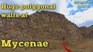 Huge polygonal walls at Mycenae [upl. by Walke]