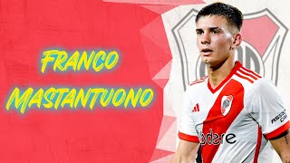 Franco Mastantuono  Goals and Highlights River Plate 202324  HD [upl. by Eerased]