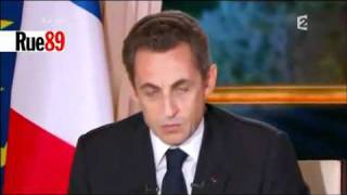 Sarkozy clash Denisot Pujadas et Chazal [upl. by Ramo]