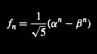 Demostración de la formula cerrada de Fibonacci por inducción [upl. by Olram]