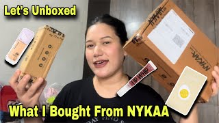 LET’S UNBOXED WHAT I BOIGHT FROM NYKAA MAKE UP  Pema’s channel [upl. by Phylys]