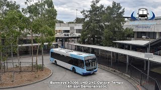 Demonstrator Busways 7006 1HD 2YC  Optare Tempo Allison [upl. by Andromede]