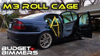 E46 Sedan Roll Cage Install [upl. by Einneg810]