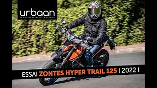 Essai Zontes Hyper Trail 125 2022  urbaanews [upl. by Anette]