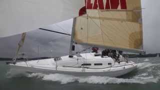 How to avoid and get out of a broach when sailing downwind [upl. by Notxed720]