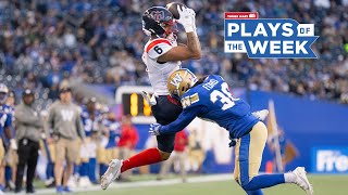 CFL Plays of the Week  Week 1 2024 [upl. by Einnod]