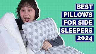 Best Pillows For Side Sleepers 2024  Our Top Picks [upl. by Atikcir]