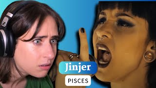 Opera SingerVocal Coach REACTION amp ANALYSIS Pisces by Jinjer Live Session [upl. by Imiaj934]