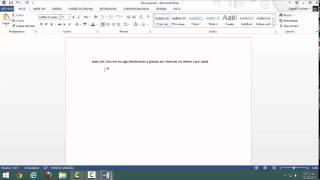 Abrir y Cerrar sesión de Hotmail en Word 2013 [upl. by Krongold]