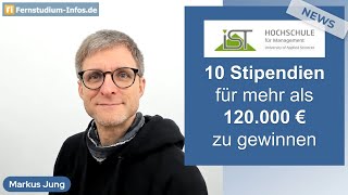 ISTHochschule 10 Stipendien im Wert von mehr als 120000 EUR zu gewinnen [upl. by Doria]