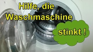 Waschmaschine stinkt  Fehleranalyse [upl. by Irwinn155]