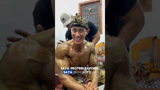 Protein favorit ala ade rai Kalau kalian apa farezafeb fitness aderai binaraga bodybuilding [upl. by Stedmann]