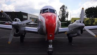 LTU DINKA deHavilland DH104 Dove AROUND THE AIRCRAFT PART 1 of 3 FULL HD [upl. by Kulseth]