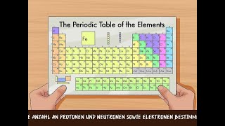 Die Anzahl an Protonen und Neutronen sowie Elektronen bestimmen [upl. by Arrahs]