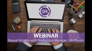 Webinar  Repeat Reliably with PM Job Presets December 11 2018 [upl. by Aisnetroh]