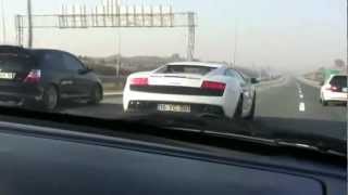 Lamborghini gallardo vs S2000 vs CTR ep3 vs civic eg k24 [upl. by Assirk188]