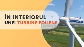 CE SE AFLĂ ÎN INTERIORUL UNEI TURBINE EOLIENE EducațieLaÎnălțime [upl. by Nonnahc818]