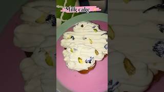 Rose milk cake 🎂  shorts viralshorts viralvideo lunchboxideas recipe foodbest friend [upl. by Esiuole]