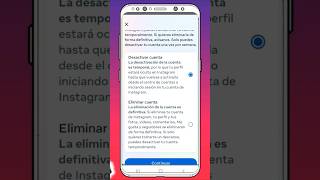 Como Desactivar mi Cuenta Instagram [upl. by Beauvais]