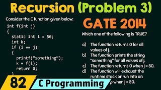 Recursion Solved Problem 3 [upl. by Lomasi]