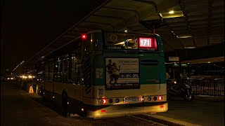 Ligne 171 — CITELIS 12 RATP BUS  5309 FULL KICKDOWN [upl. by Dhu]