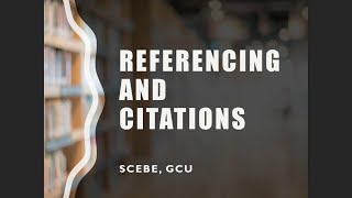 Citing referencing and using cite them right [upl. by Renruojos]