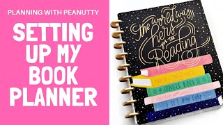 Book Planner Book Club Setup  Plan with Me  Happy Planner Bookish  Plan a Happy Life Book Club [upl. by Riti663]