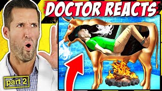 ER Doctor REACTS to WORST Punishments in History PART 2 [upl. by Affay]