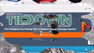 Innovative TipDown  Ice Fishing Product Review  LyubakaVideo [upl. by Annaet]