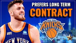 MASSIVE Update On Hartenstein’s New Contract…  Knicks News [upl. by Britta]