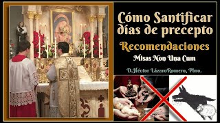 No acudir a Novus Ordo ♱ Domingos y fiestas de guardar confesión meditación [upl. by Martine235]